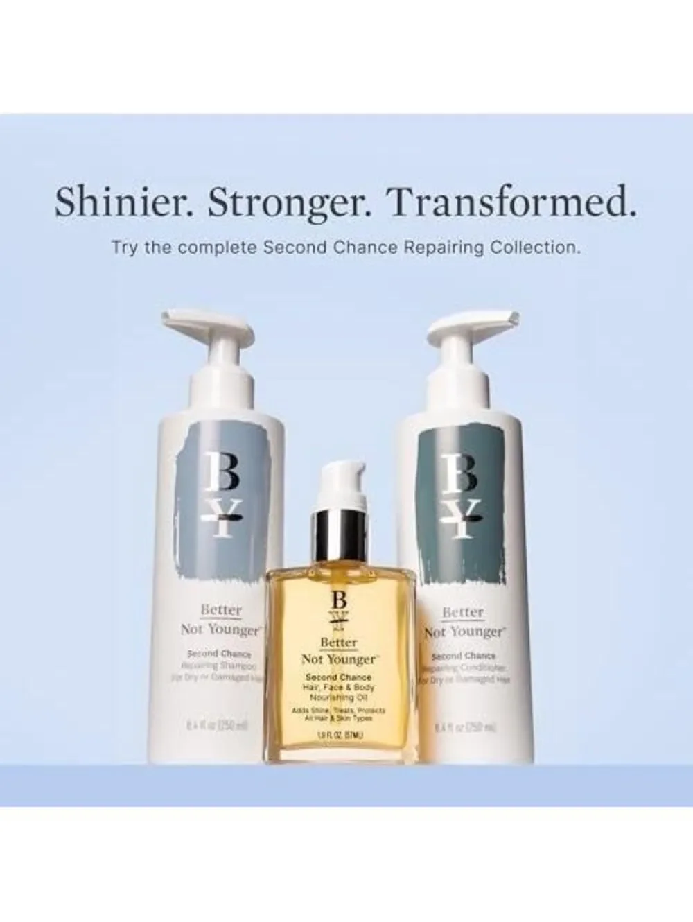 Better Not Younger Second Chance Hair, Face & Body Nourishing Oil